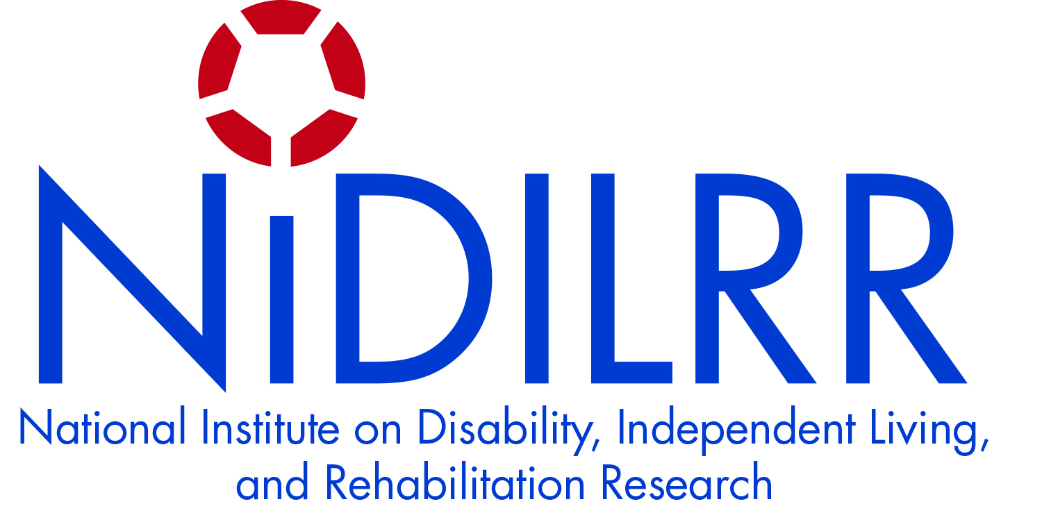 NIDILRR logo National Institute on Disability, Independent Living, and Reabilitation Research